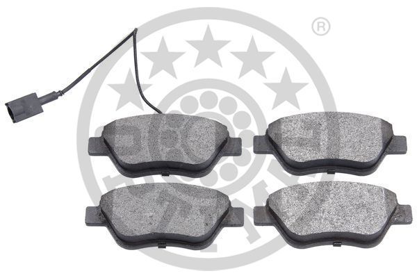 Stabdžių trinkelių rinkinys, diskinis stabdys OPTIMAL BP-85801