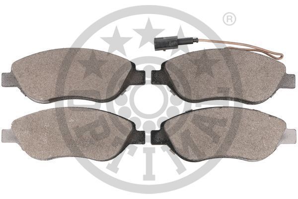 Stabdžių trinkelių rinkinys, diskinis stabdys OPTIMAL BP-86001