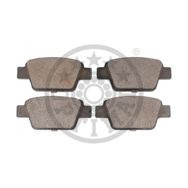 Stabdžių trinkelių rinkinys, diskinis stabdys OPTIMAL BP-86100