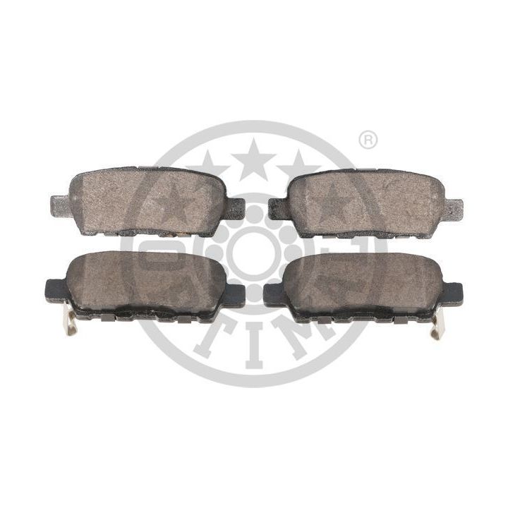 Stabdžių trinkelių rinkinys, diskinis stabdys OPTIMAL BP-87601