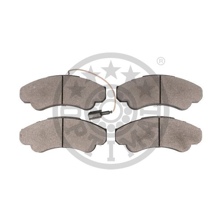 Stabdžių trinkelių rinkinys, diskinis stabdys OPTIMAL BP-95901