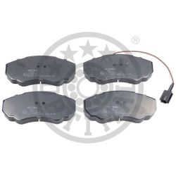 Stabdžių trinkelių rinkinys, diskinis stabdys OPTIMAL BP-96001