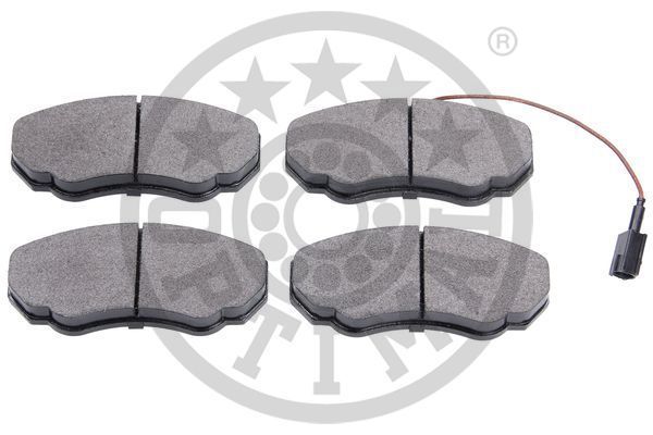 Stabdžių trinkelių rinkinys, diskinis stabdys OPTIMAL BP-96001