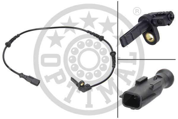 Jutiklis, rato greitis OPTIMAL 06-S455