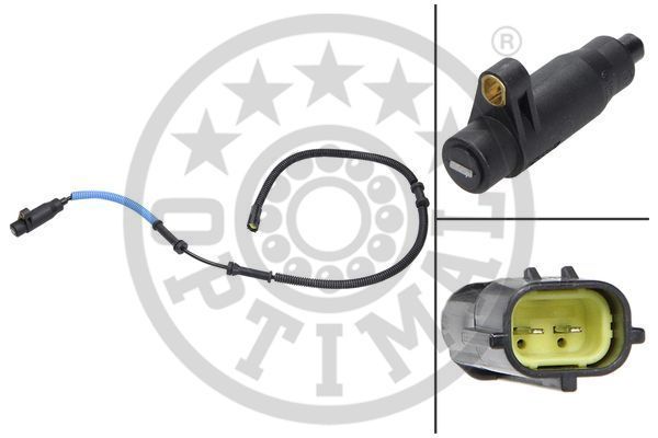 Jutiklis, rato greitis OPTIMAL 06-S588