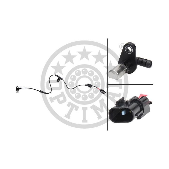 Jutiklis, rato greitis OPTIMAL 06-S601