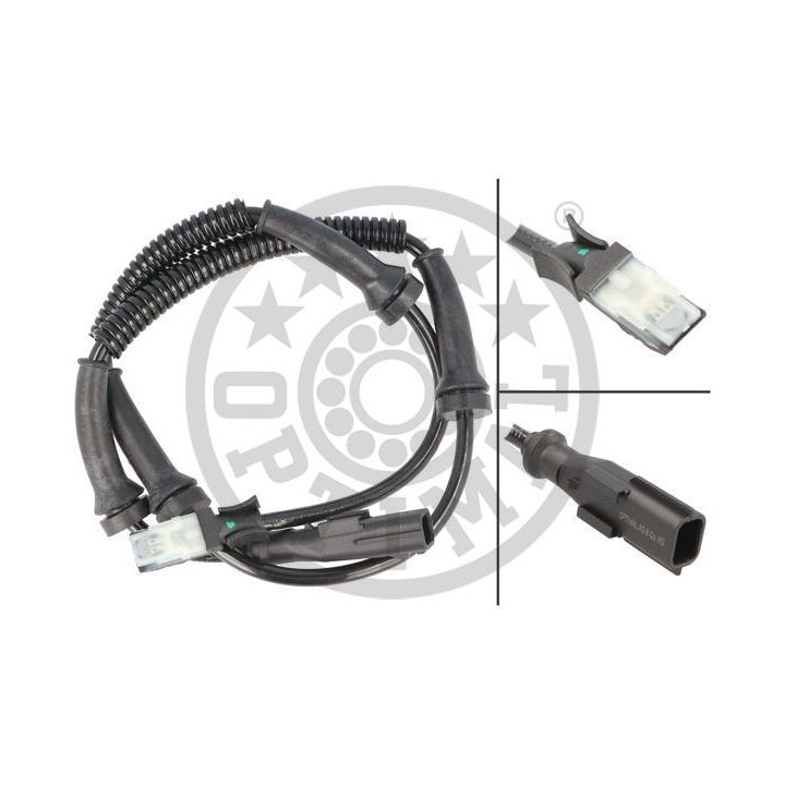 Jutiklis, rato greitis OPTIMAL 06-S808