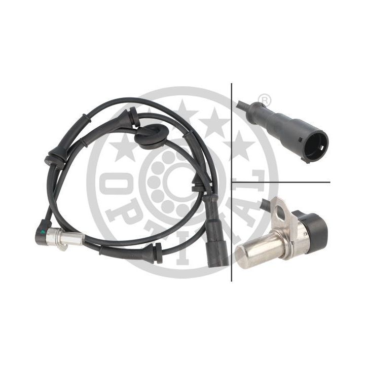 Jutiklis, rato greitis OPTIMAL 06-S847