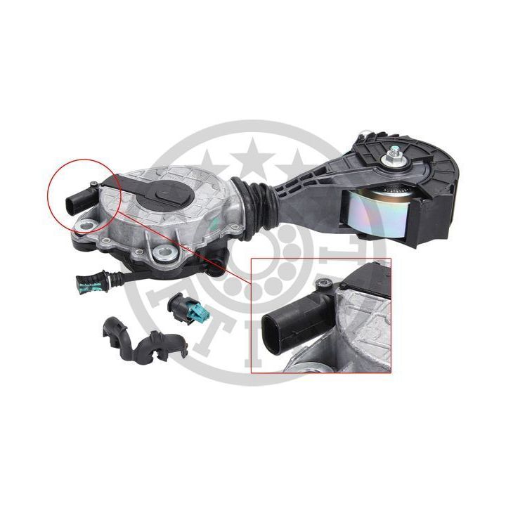 įtempiklio svirtis, V formos rumbuotas diržas OPTIMAL 0-N2264