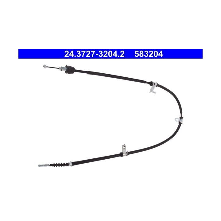 Trosas, stovėjimo stabdys ATE 24.3727-3204.2