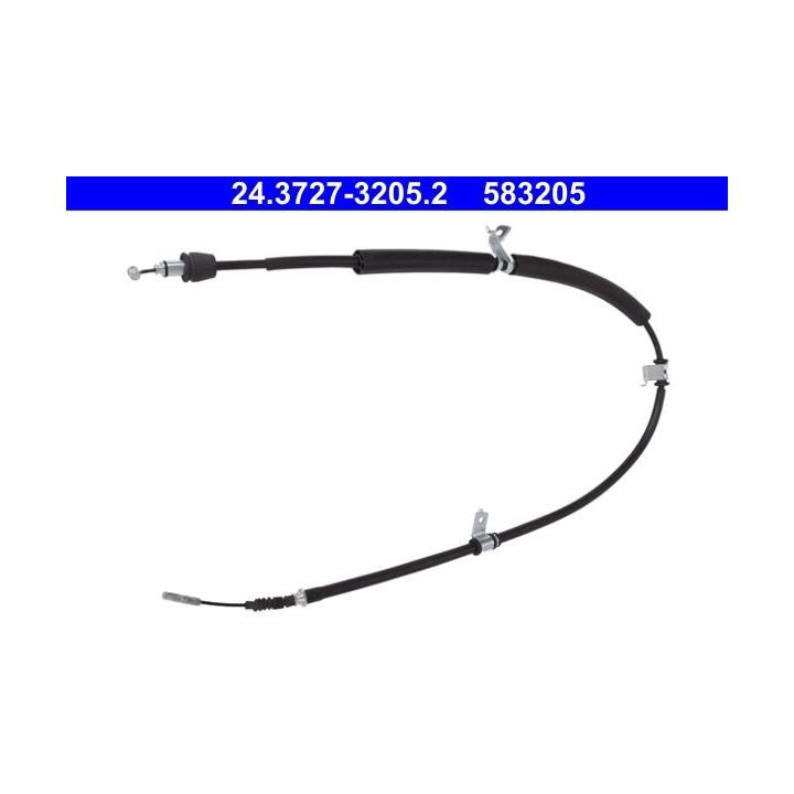 Trosas, stovėjimo stabdys ATE 24.3727-3205.2