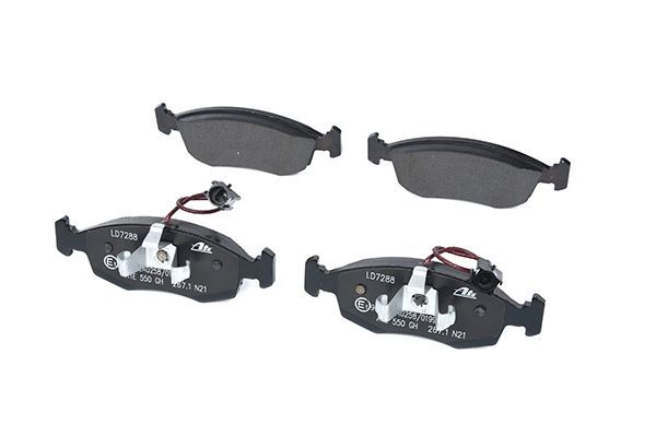 Stabdžių trinkelių rinkinys, diskinis stabdys ATE 13.0470-7288.2