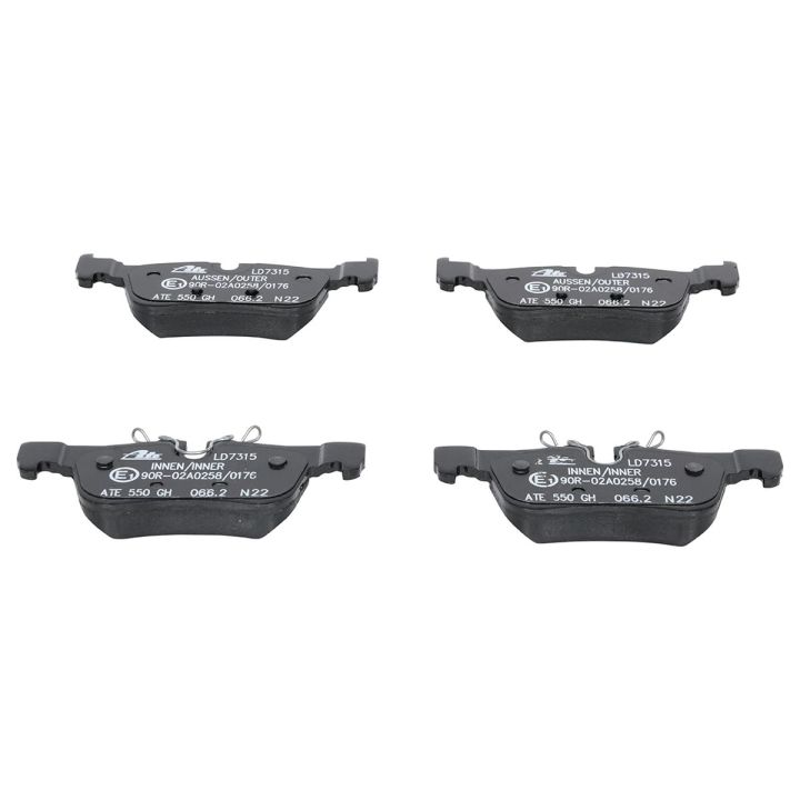 Stabdžių trinkelių rinkinys, diskinis stabdys ATE 13.0470-7315.2