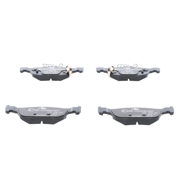 Stabdžių trinkelių rinkinys, diskinis stabdys ATE 13.0470-7350.2