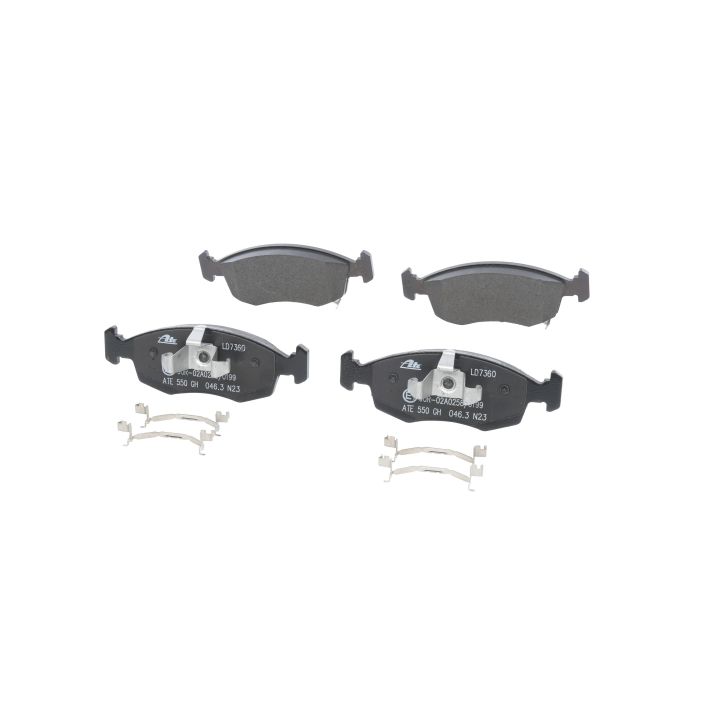 Stabdžių trinkelių rinkinys, diskinis stabdys ATE 13.0470-7360.2