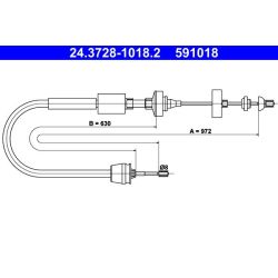 Sankabos trosas ATE 24.3728-1018.2