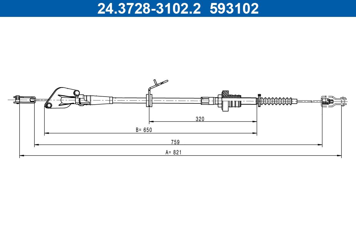 Sankabos trosas ATE 24.3728-3102.2