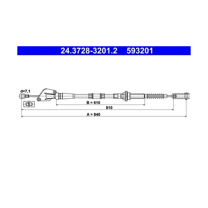 Sankabos trosas ATE 24.3728-3201.2