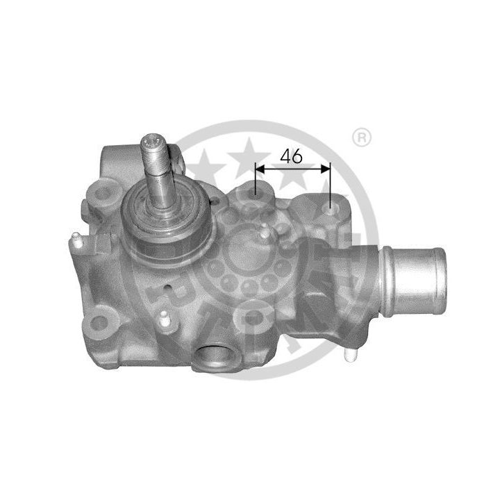 Vandens siurblys, variklio aušinimas OPTIMAL AQ-1091