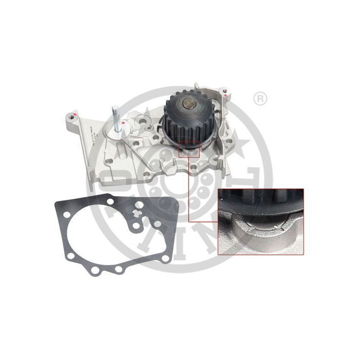 Vandens siurblys, variklio aušinimas OPTIMAL AQ-1575