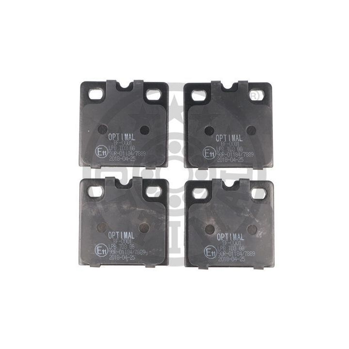 Stabdžių trinkelių rinkinys, stovėjimo stabdys OPTIMAL BF-0001