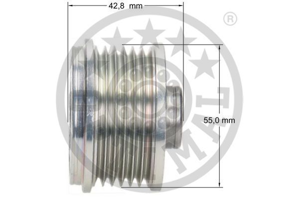 Laisvos eigos sankaba, kint. sr. generatorius OPTIMAL F5-1122