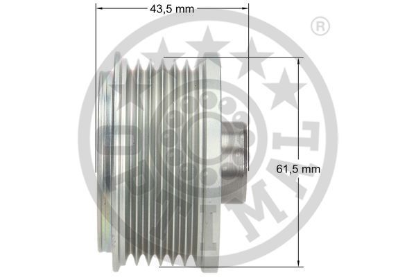 Laisvos eigos sankaba, kint. sr. generatorius OPTIMAL F5-1123