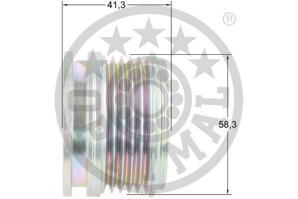 Laisvos eigos sankaba, kint. sr. generatorius OPTIMAL F5-1180