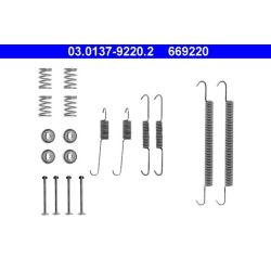 Priedų komplektas, stabdžių trinkelės ATE 03.0137-9220.2