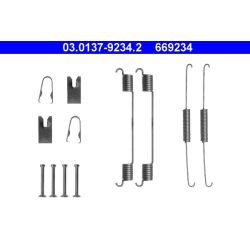 Priedų komplektas, stabdžių trinkelės ATE 03.0137-9234.2