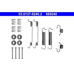 Priedų komplektas, stabdžių trinkelės ATE 03.0137-9240.2