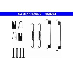 Priedų komplektas, stabdžių trinkelės ATE 03.0137-9244.2