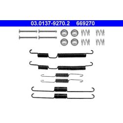 Priedų komplektas, stabdžių trinkelės ATE 03.0137-9270.2