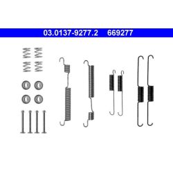 Priedų komplektas, stabdžių trinkelės ATE 03.0137-9277.2