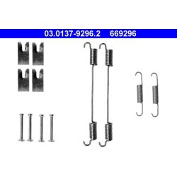 Priedų komplektas, stabdžių trinkelės ATE 03.0137-9296.2