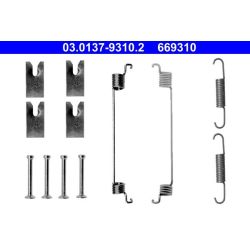 Priedų komplektas, stabdžių trinkelės ATE 03.0137-9310.2