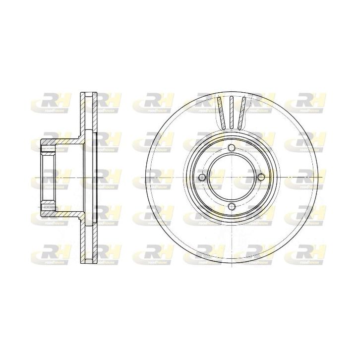 Stabdžių diskas ROADHOUSE 6009.10