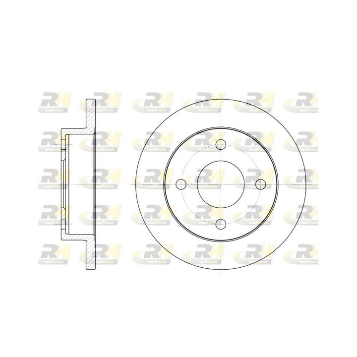 Stabdžių diskas ROADHOUSE 6013.00