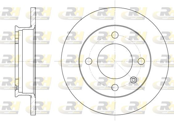 Stabdžių diskas ROADHOUSE 6019.00