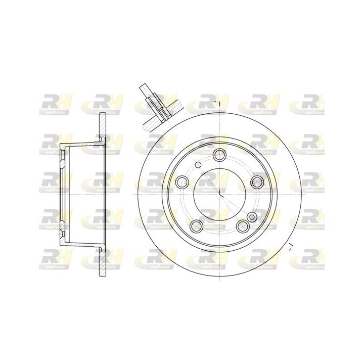 Stabdžių diskas ROADHOUSE 6020.00