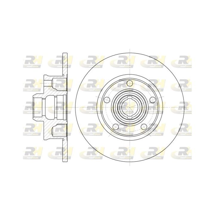 Stabdžių diskas ROADHOUSE 6025.00