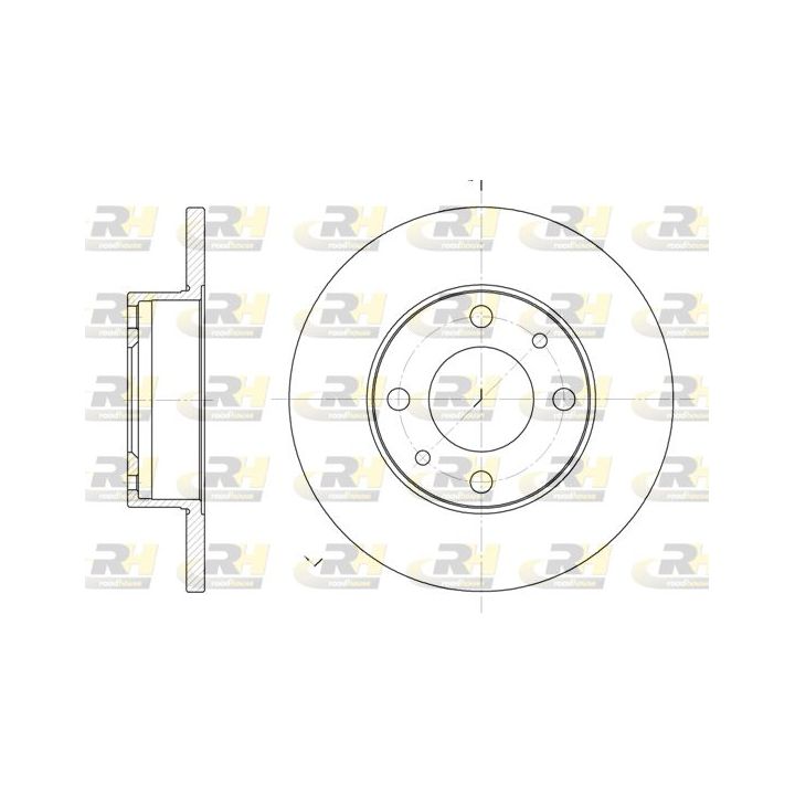 Stabdžių diskas ROADHOUSE 6030.00