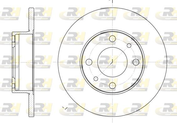 Stabdžių diskas ROADHOUSE 6030.00