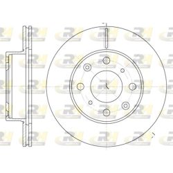 Stabdžių diskas ROADHOUSE 6038.10