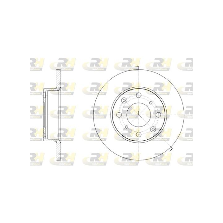 Stabdžių diskas ROADHOUSE 6040.00