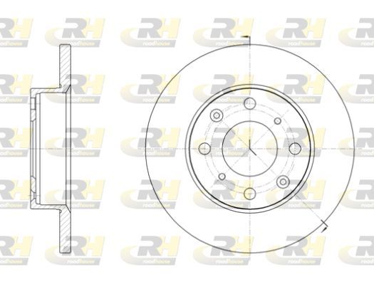 Stabdžių diskas ROADHOUSE 6040.00