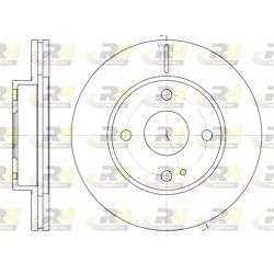 Stabdžių diskas ROADHOUSE 6056.10