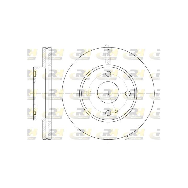 Stabdžių diskas ROADHOUSE 6056.10