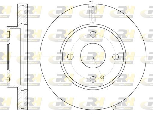 Stabdžių diskas ROADHOUSE 6056.10