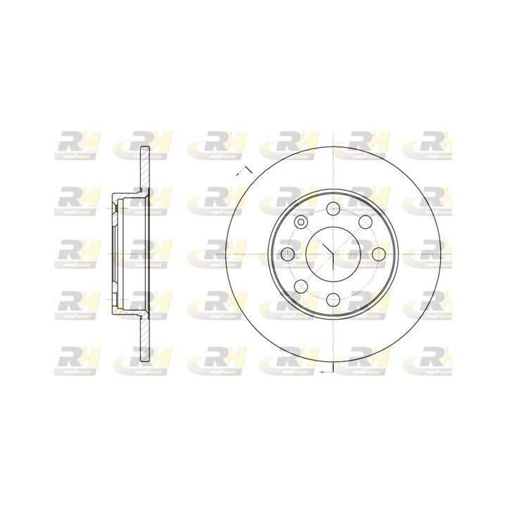 Stabdžių diskas ROADHOUSE 6057.00